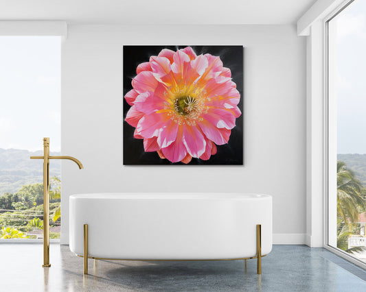 Pink Floral Painting